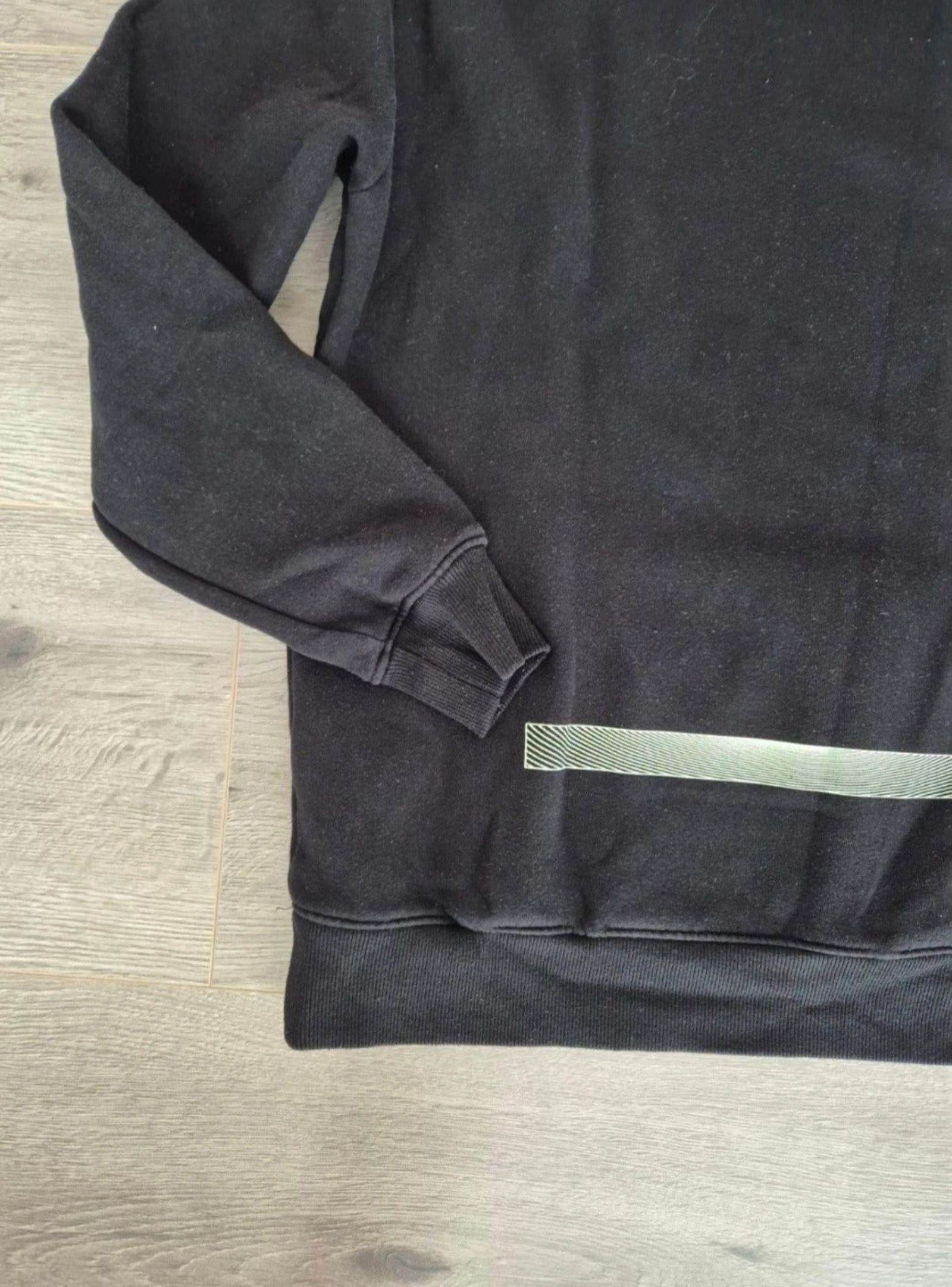 H&M Sweat-shirt / Pull noir avec imprimé MCMXLVII - Taille M (Regular Fit) – photo 7